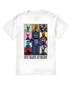 Five Nights At Freddy Shirt, Five Nights At Freddy Eras Style Shirt, Freddy Fazbear Bonnie Chica Shirt