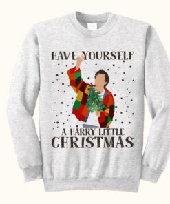 Have Yourself A Harry Little Christmas Sweatshirt, Xmas 2D Sweatshirt, Christmas Gifts, Harry Fan Merch, Love On Tour, Styles Merch